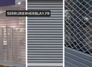 Installation de rideaux métalliques Herblay