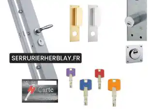 Serrure 5 points carénée Herblay